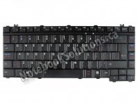 Toshiba original keyboard (US English / French, black) - K000053350