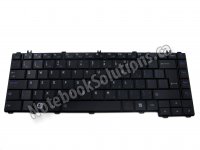 Toshiba original keyboard (US English / French, glossy black) - V000244340