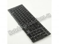 Toshiba original keyboard (US English, black) - K000120210