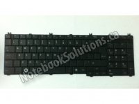 Toshiba original keyboard (US English / French, black) - V000211070